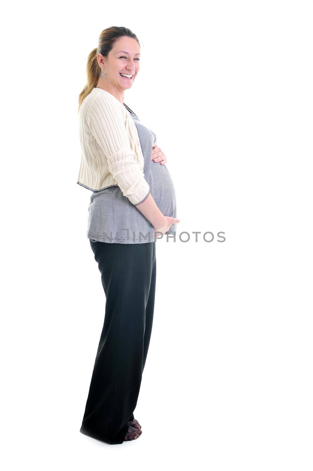 pregnant woman by dotshock