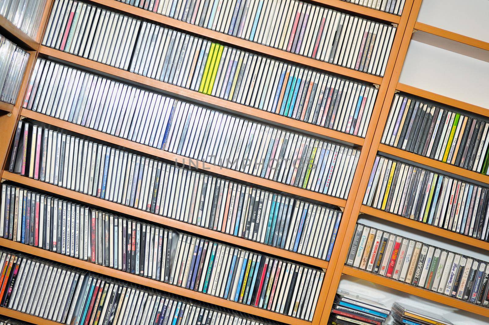 music cd dvd and plates collection library archive