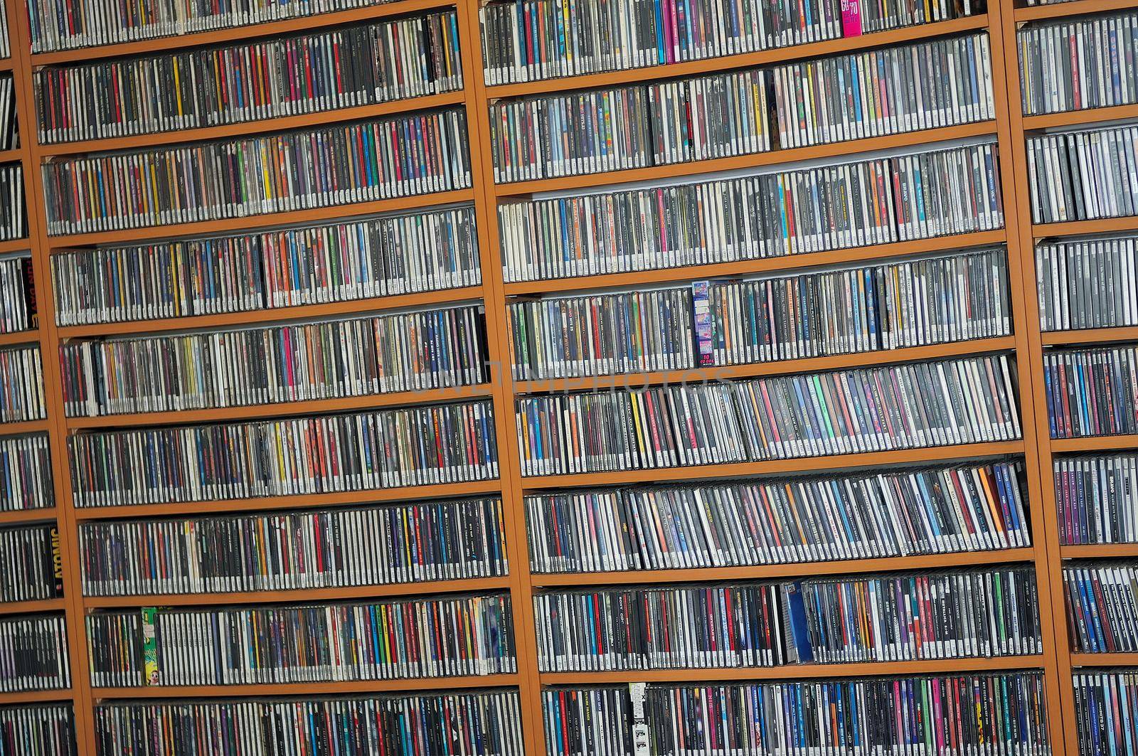 music cd dvd and plates collection library archive