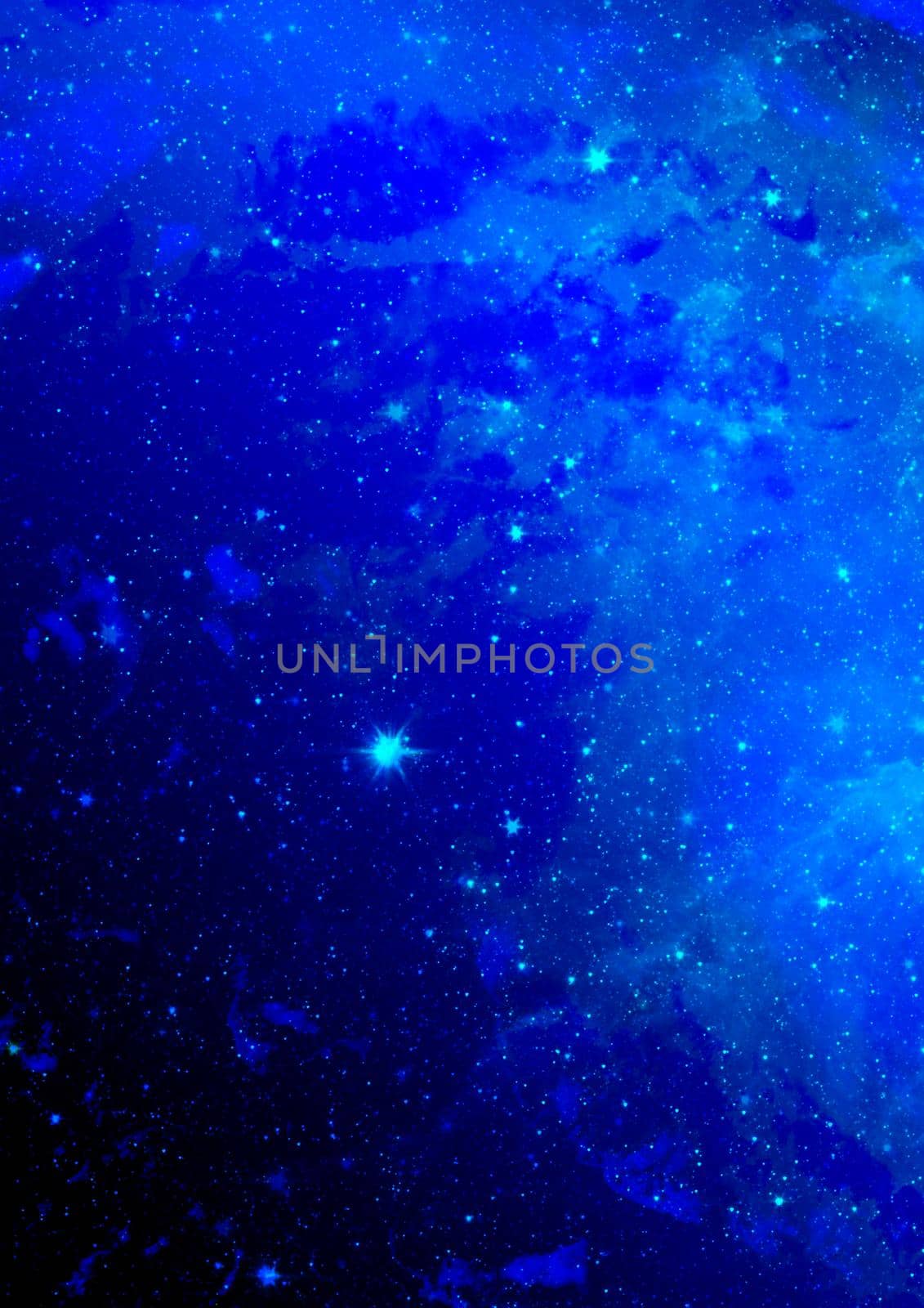 Small part of an infinite star field of space in the Universe