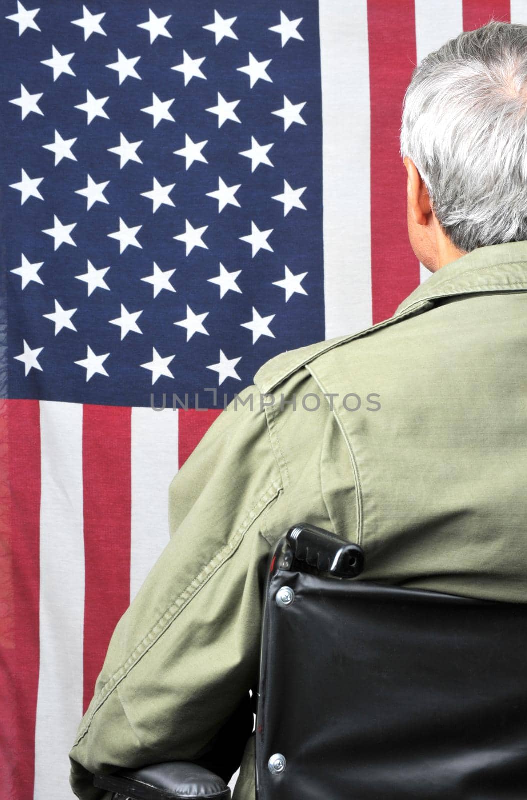 Veteran in Wheelchair by sCukrov