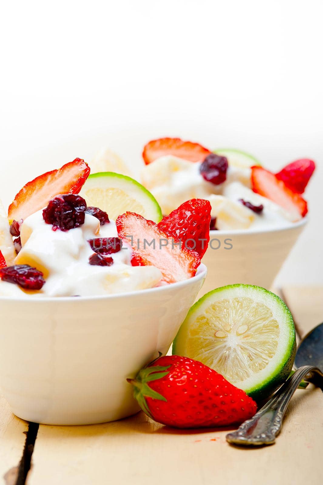 fruit and yogurt salad healthy breakfast by keko64