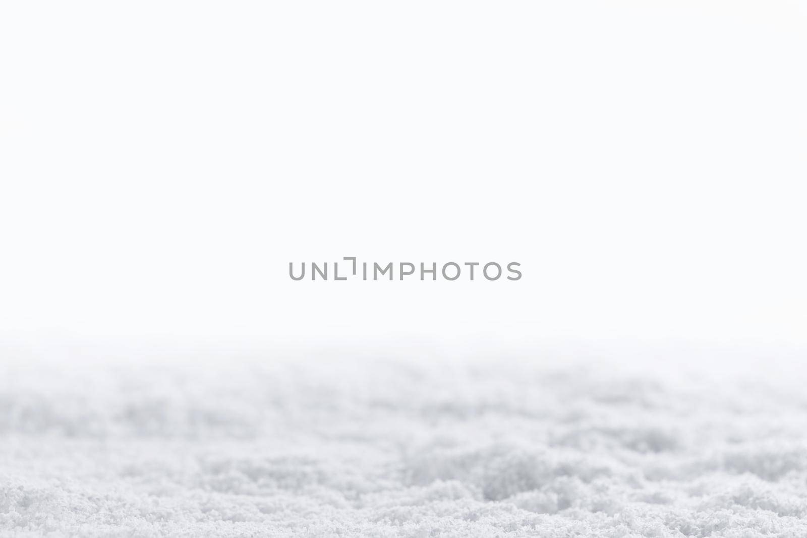 Snow isolated on white background by Yellowj