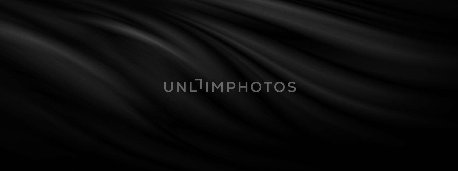Black fabric texture background 3D illustration by Myimagine