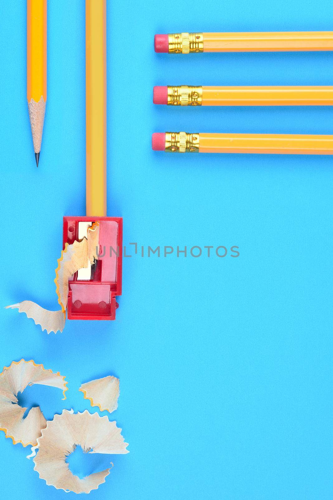 Back to School Concept - Yellow Pencils by sCukrov