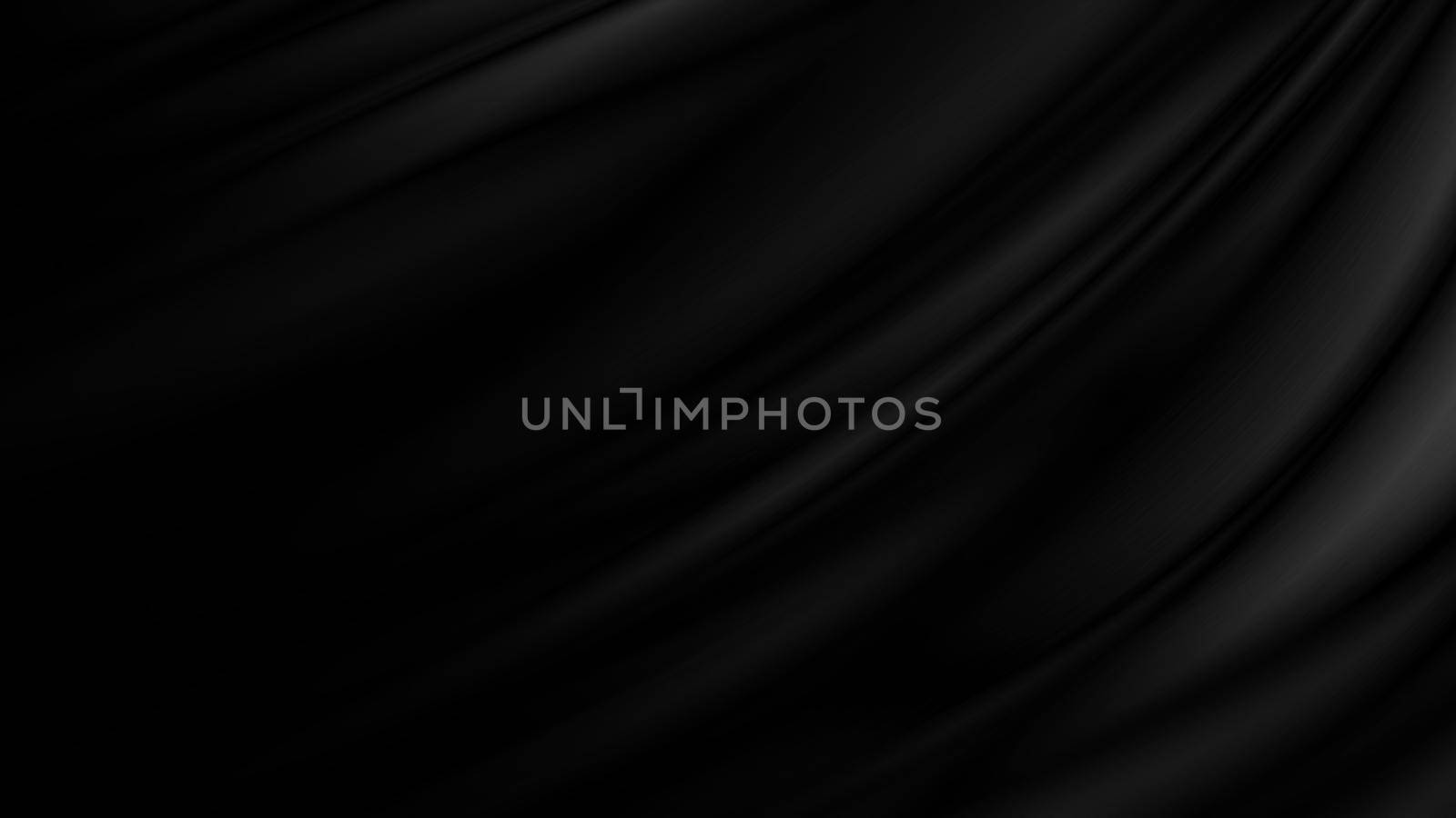 Black fabric texture background 3D illustration by Myimagine