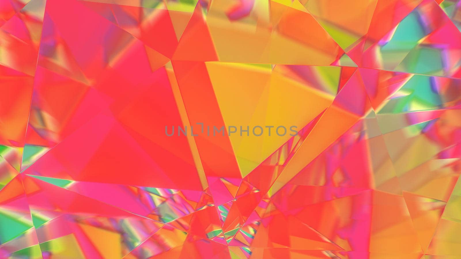 diamond facets abstract diffraction background