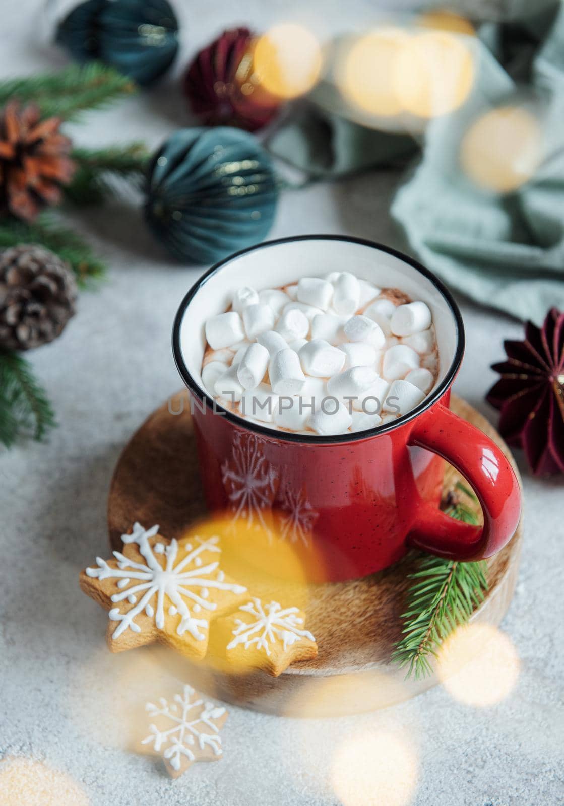 Christmas hot cocoa in the red cup by Almaje