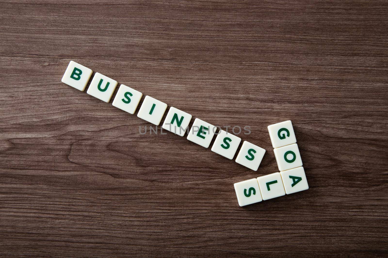 Words of business goals concepts collected in crossword by tehcheesiong