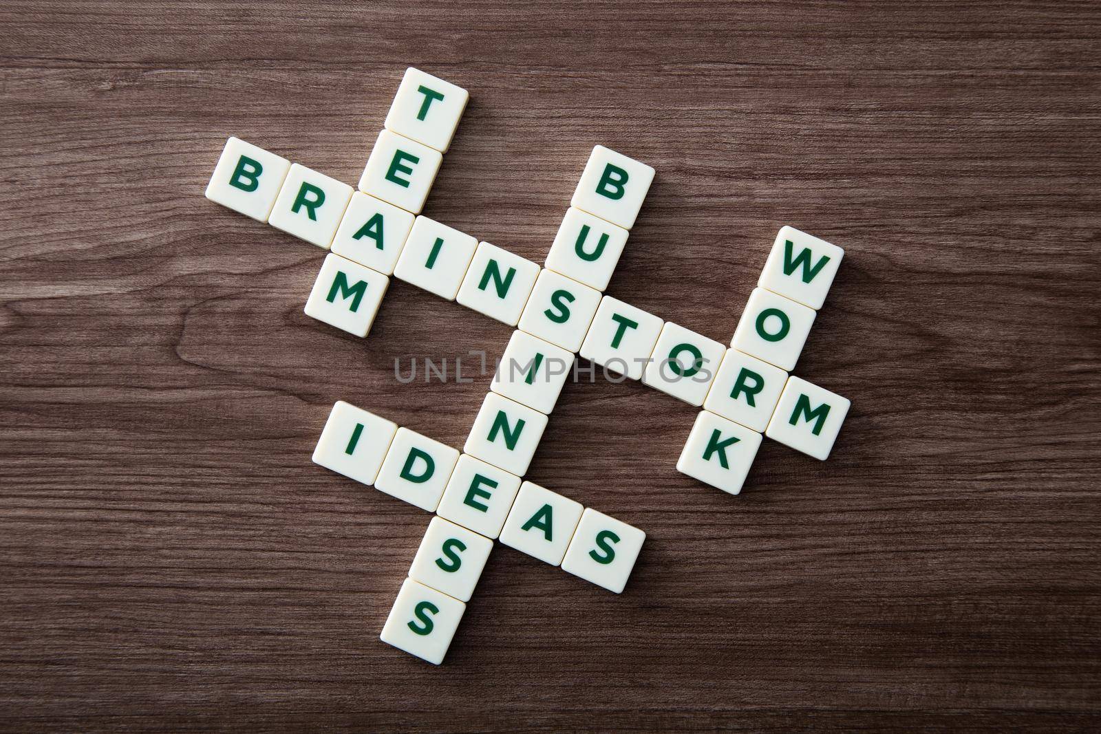 Words of business concepts collected in crossword  by tehcheesiong