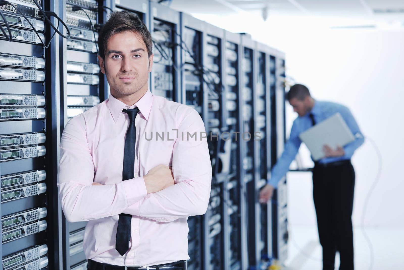 it enineers in network server room by dotshock