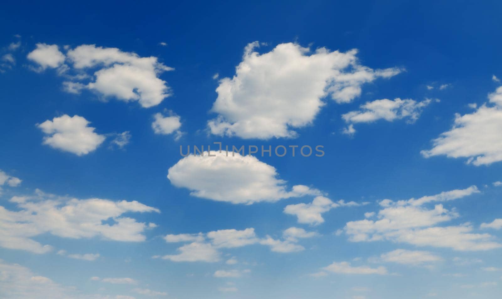 cloudy blue sky by dotshock