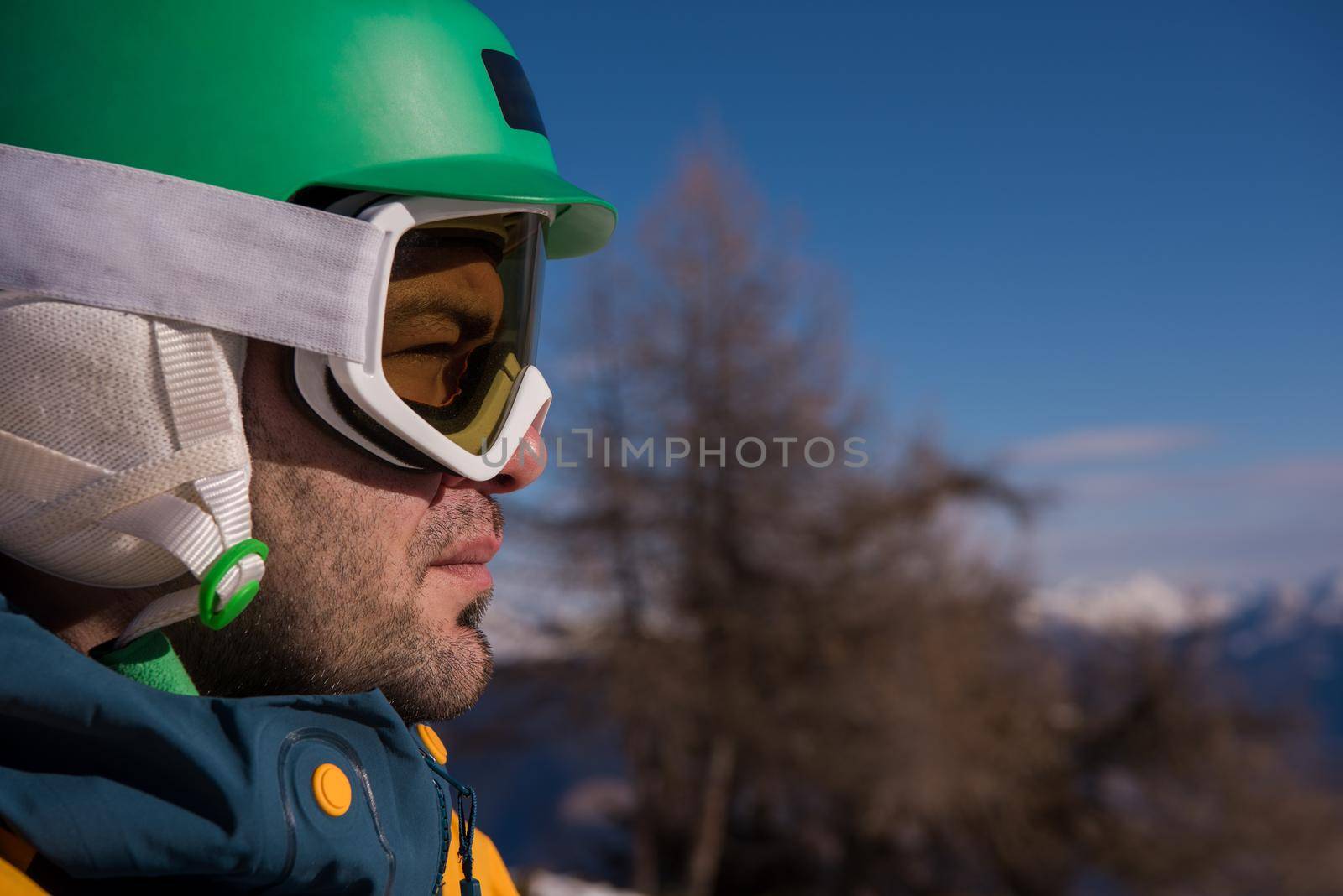 snowboarder portrait by dotshock