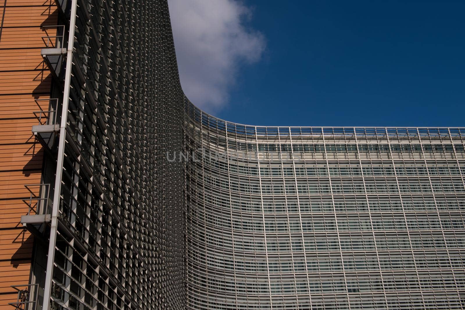 The Berlaymont building in Brussels, Belgium, the headquarters of the European Commission