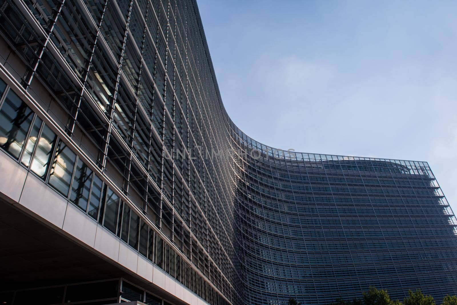 The Berlaymont building in Brussels, Belgium, the headquarters of the European Commission