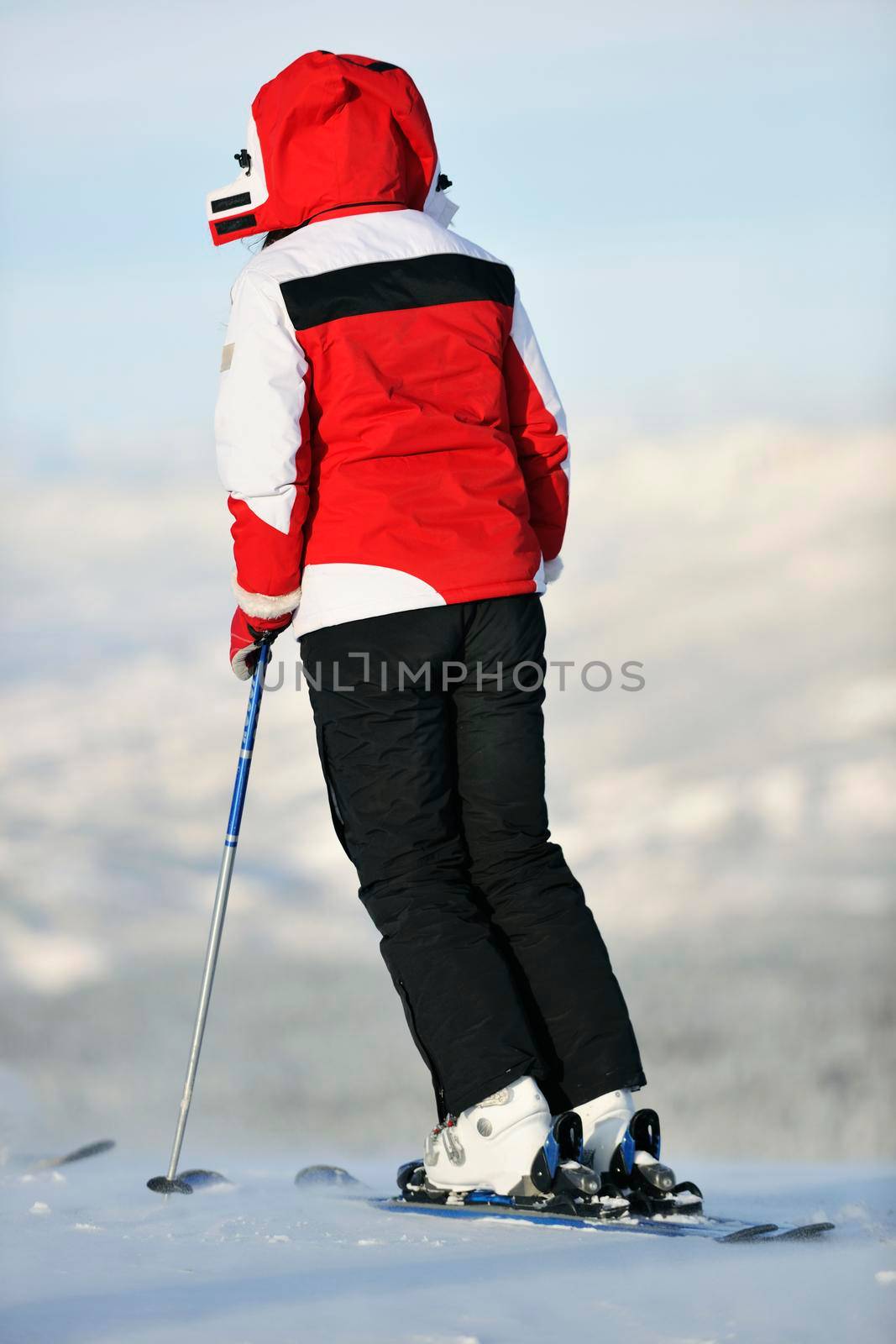winter ski by dotshock