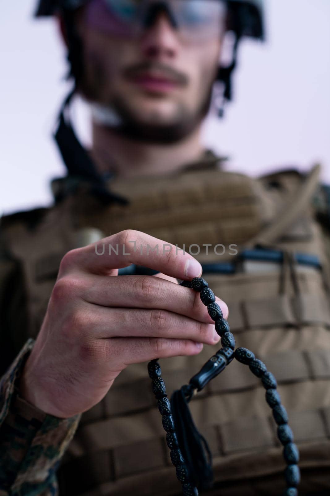 modern soldier praying tespih islamic   religion  rosary