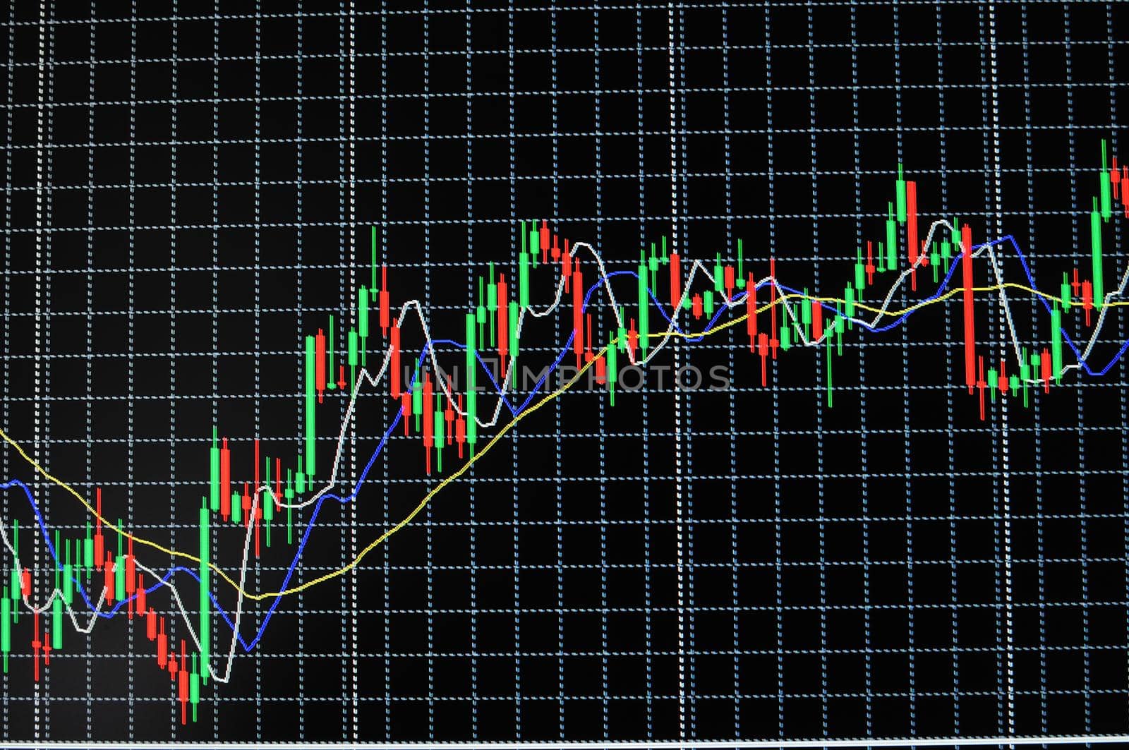 stock graph by dotshock