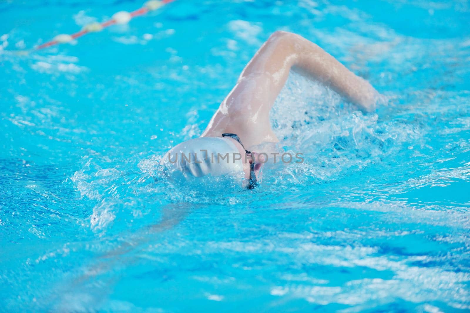 swimmer by dotshock