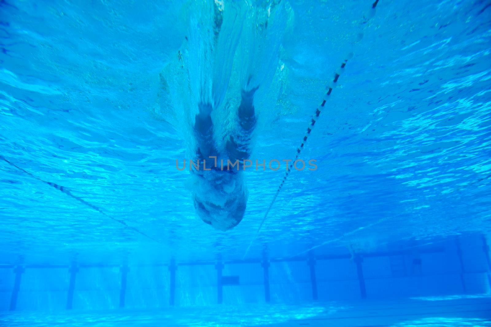 swimming pool underwater  by dotshock