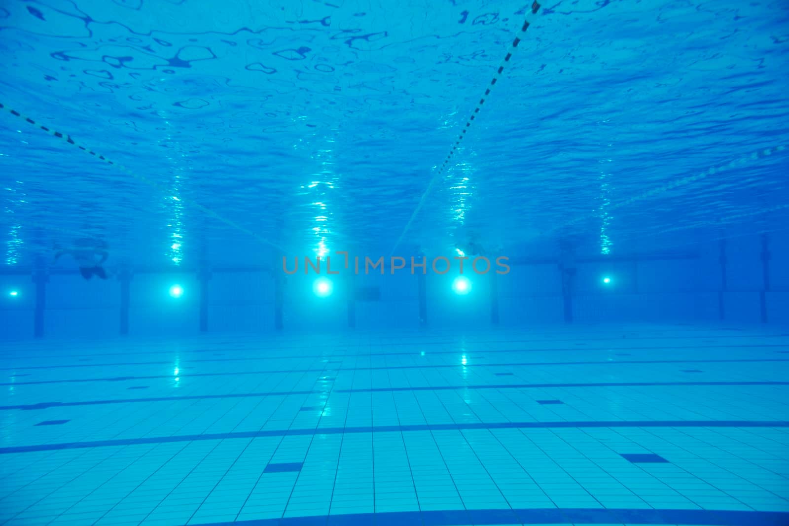 swimming pool underwater by dotshock