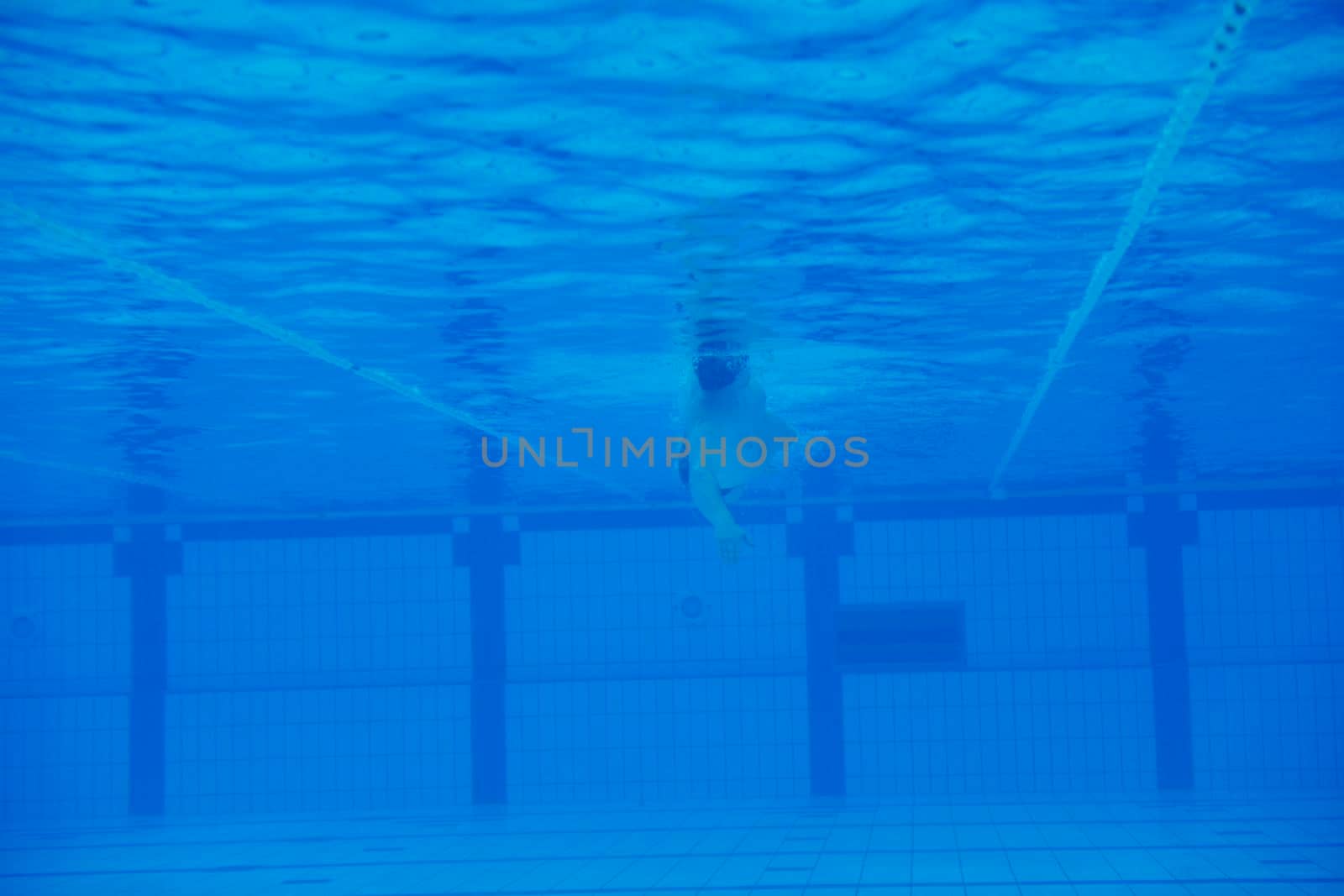 swimming pool underwater by dotshock