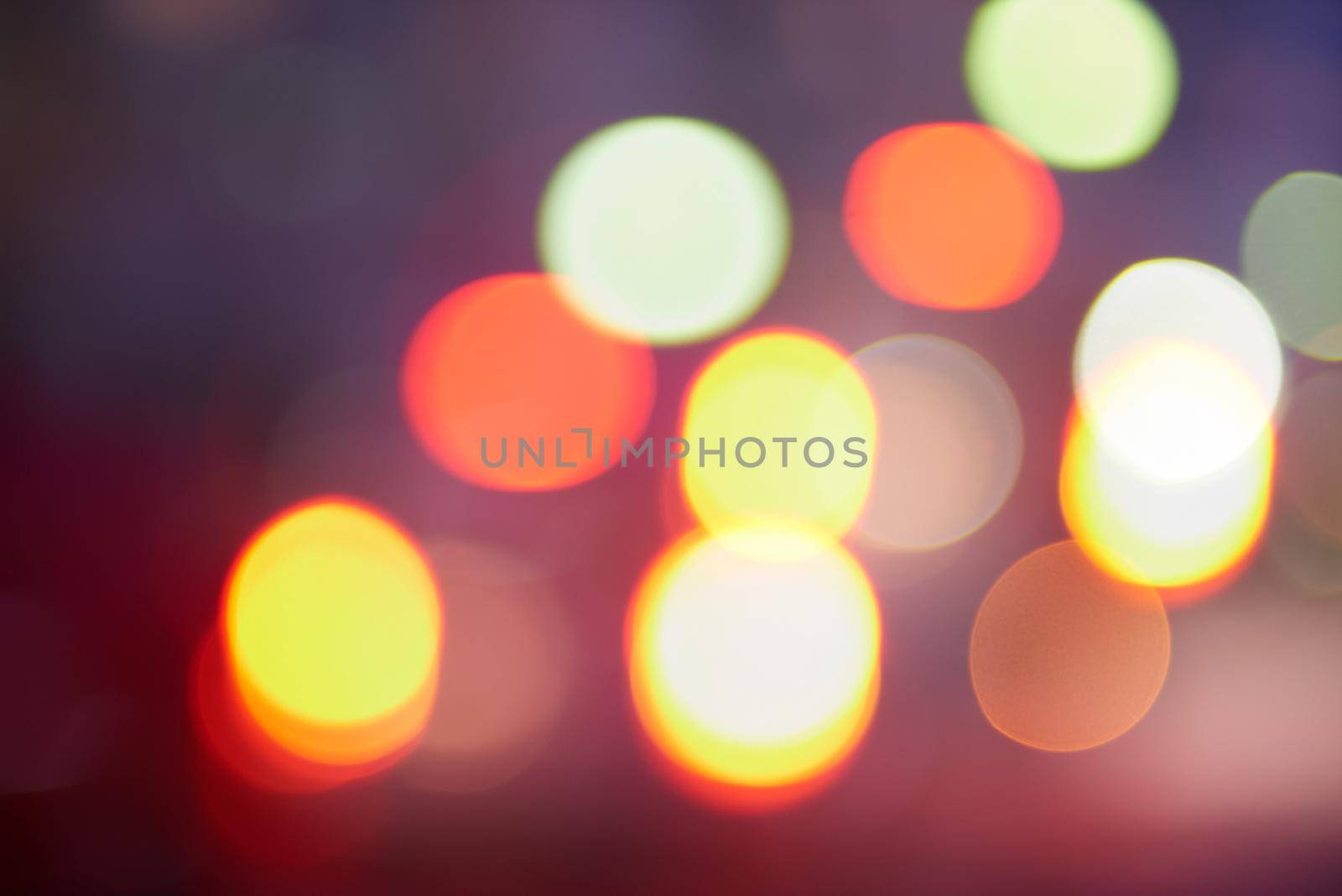 blured treffic street lights abstract background