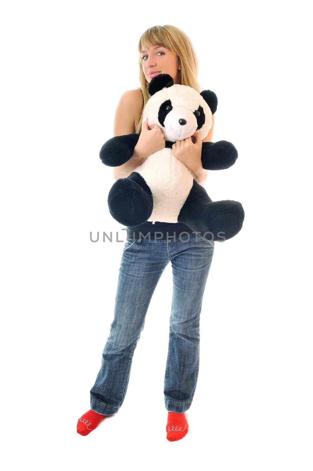 casual beautiful young happy woman isolated on white representing fashion concept