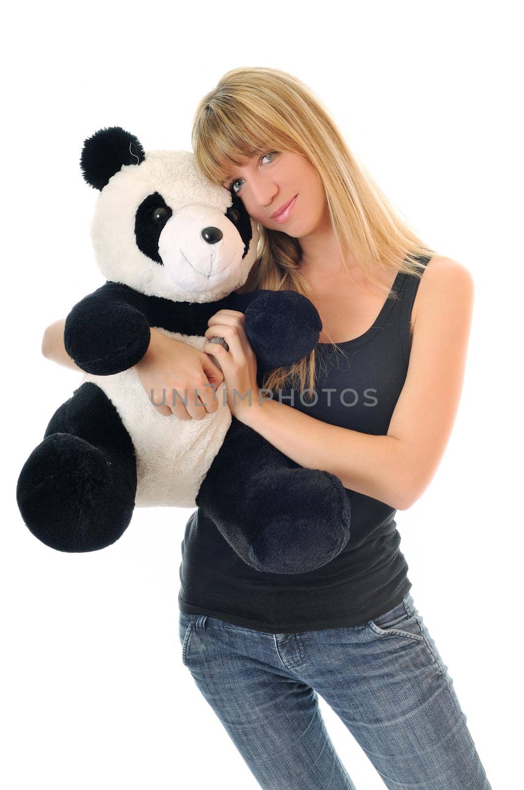 casual beautiful young happy woman isolated on white representing fashion concept