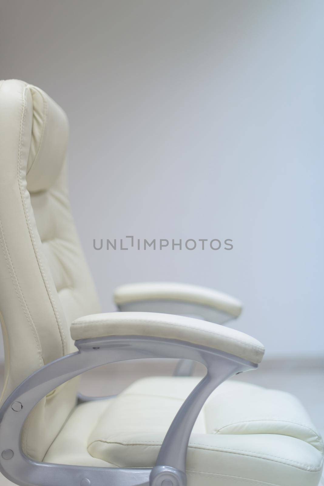 white office chair by dotshock