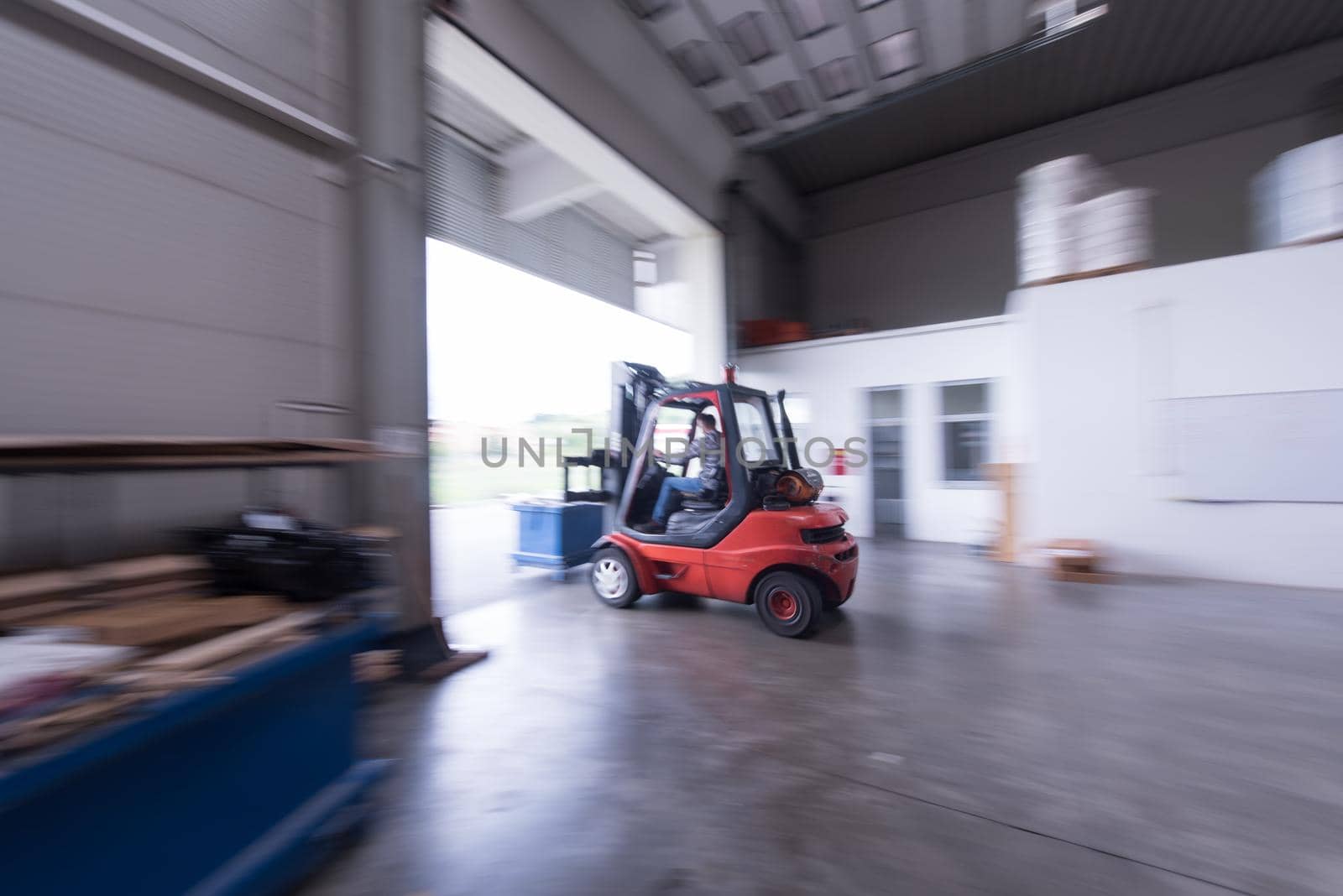 production Department at a furniture factory