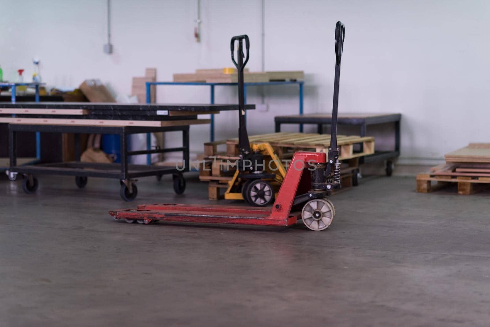 production Department at a furniture factory