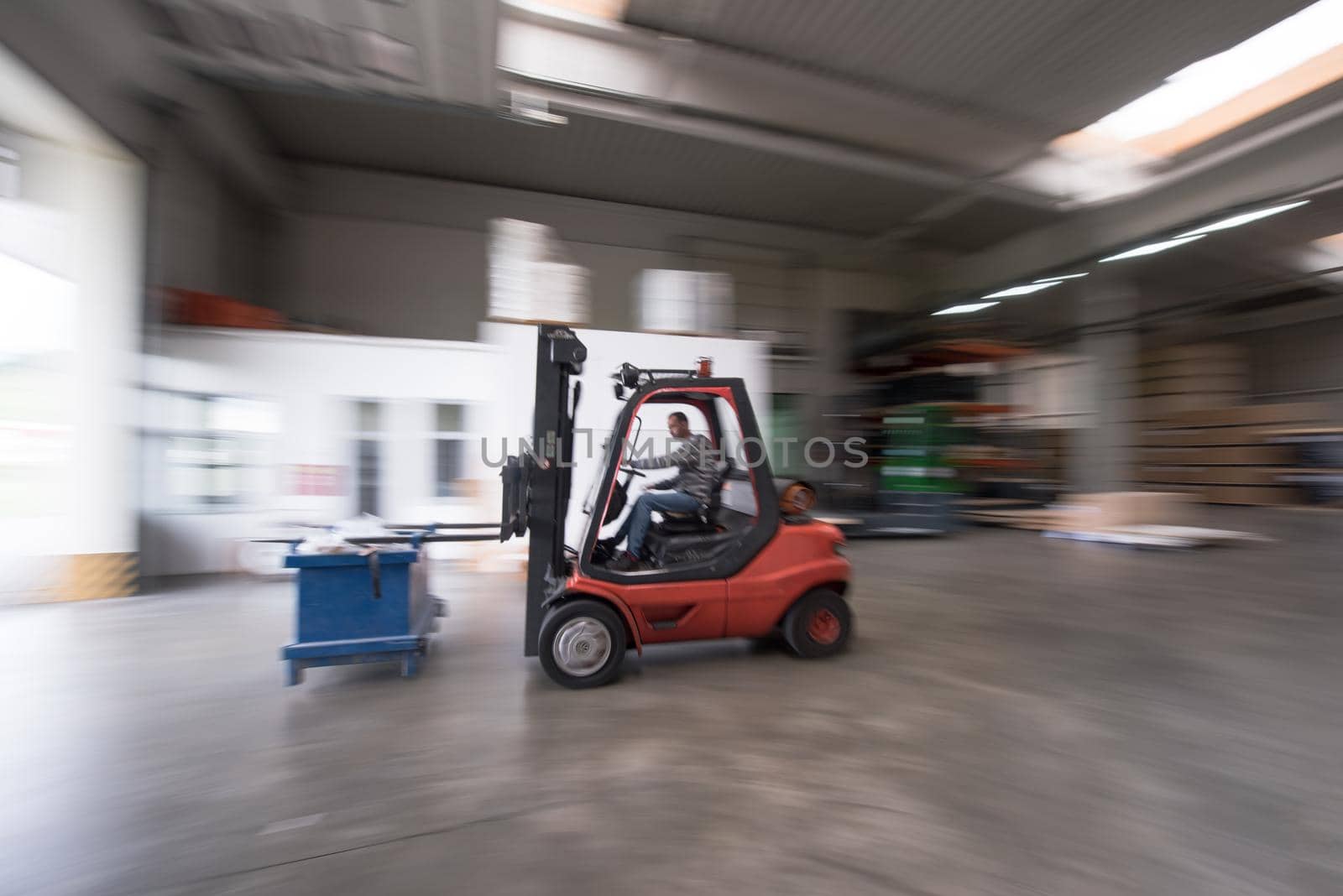 production Department at a furniture factory