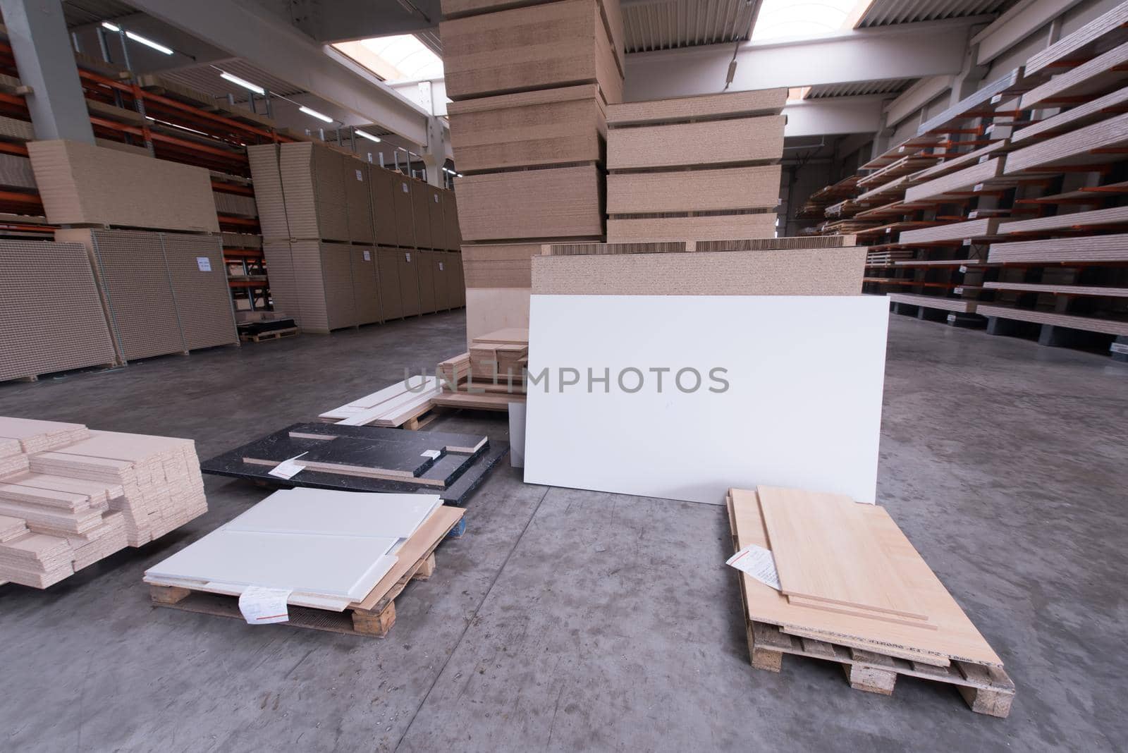 production Department at a furniture factory