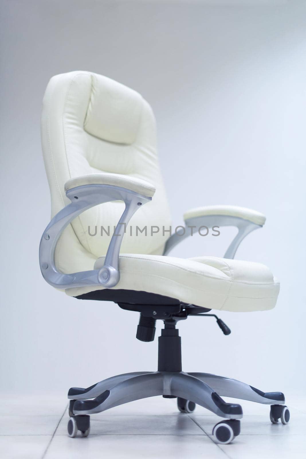 white office chair by dotshock