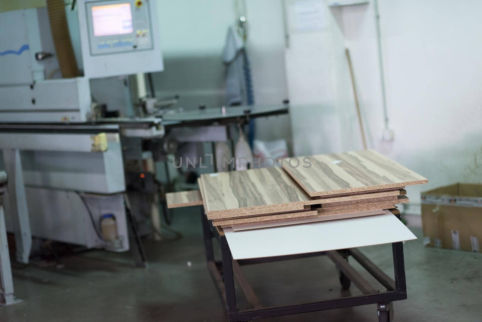 production Department at a furniture factory