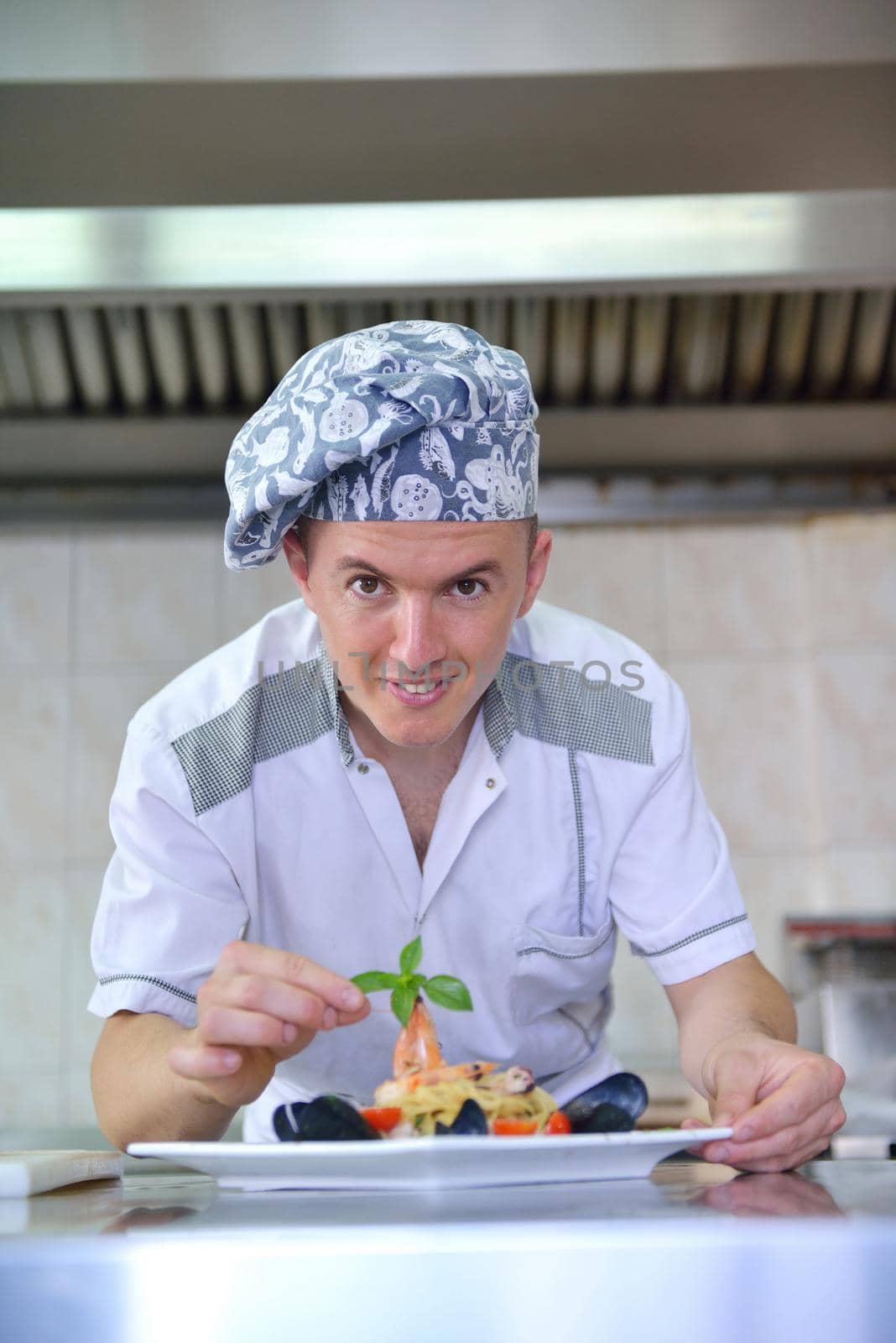 chef preparing food by dotshock