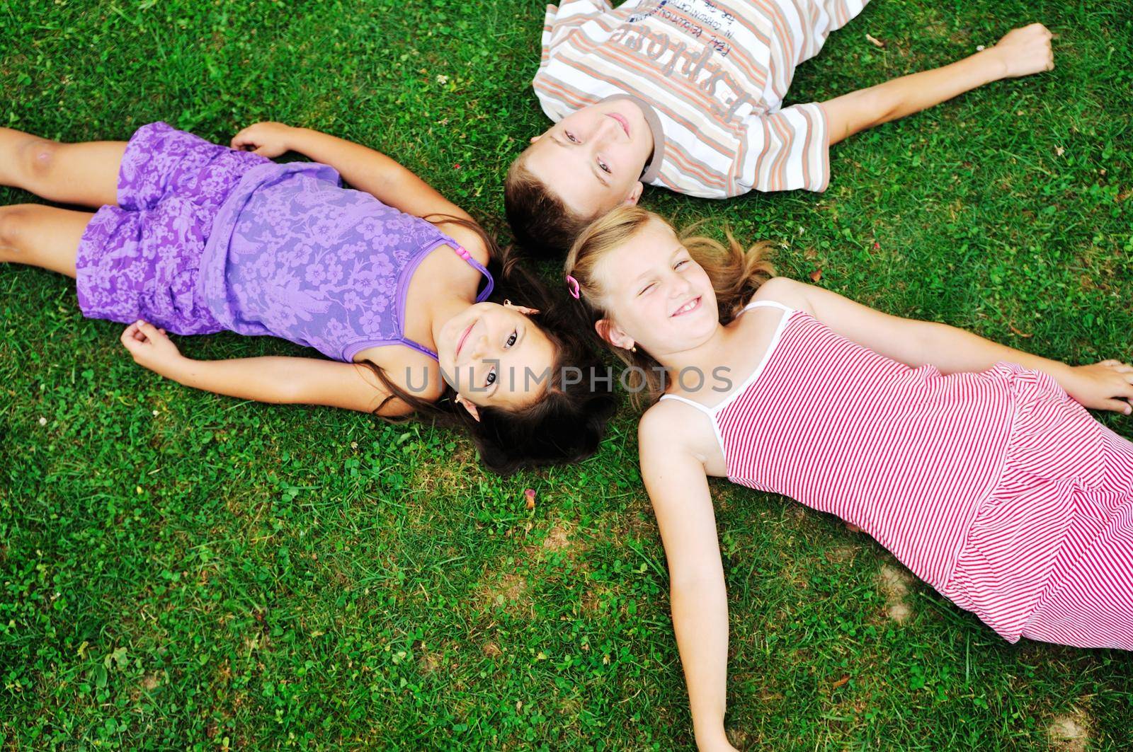 happy kids outdoor by dotshock