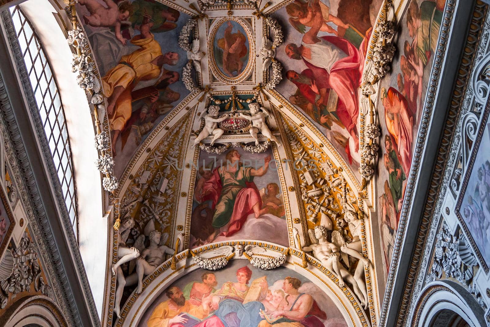 Basilica of Santa Maria del Popolo, Rome, Italy by photogolfer