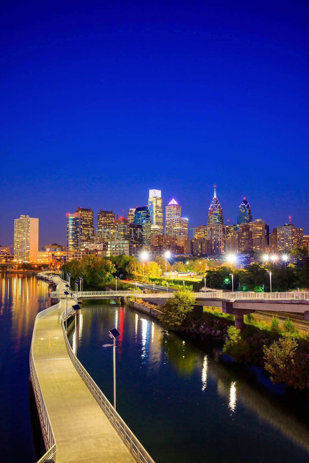 Downtown Skyline of Philadelphia by f11photo
