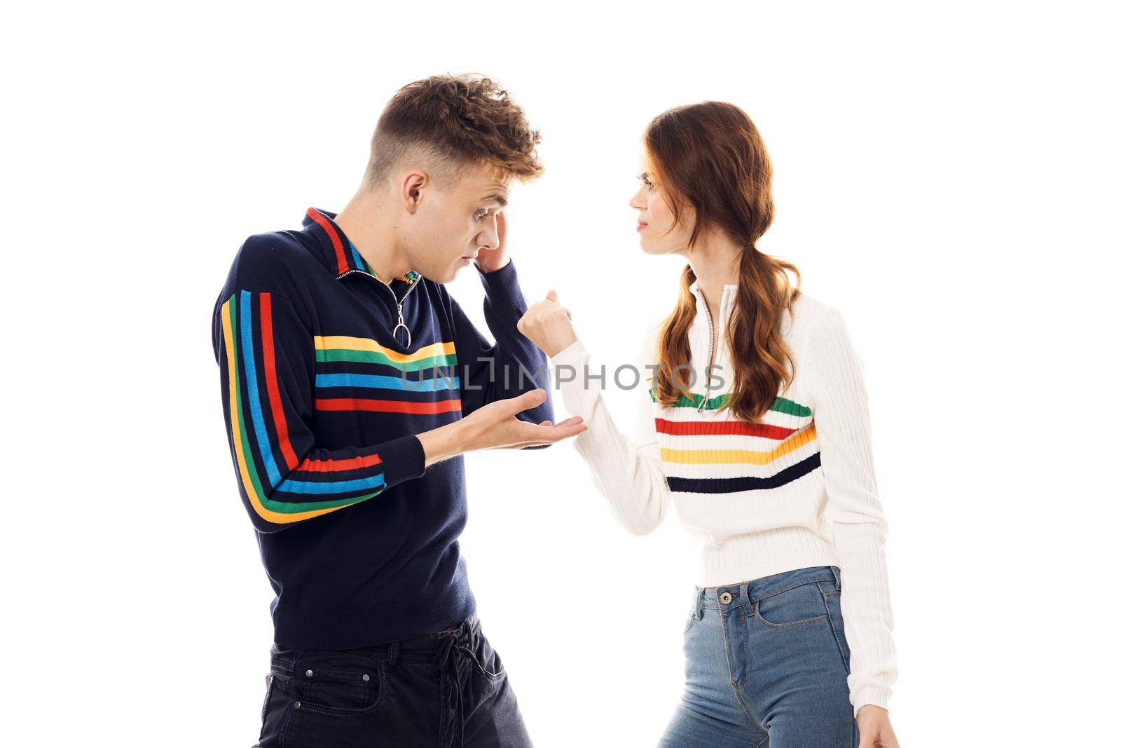 couple Flag lgbt transgender sexual minorities light background. High quality photo