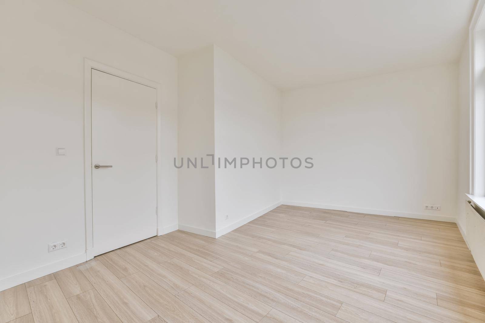 A cozy and spacious room in a modern house