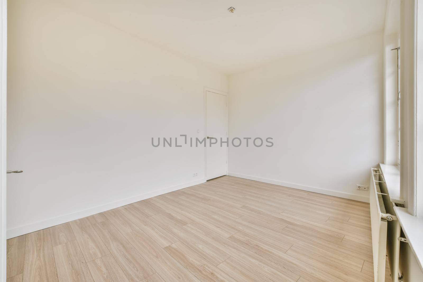 A cozy and spacious room in a modern house