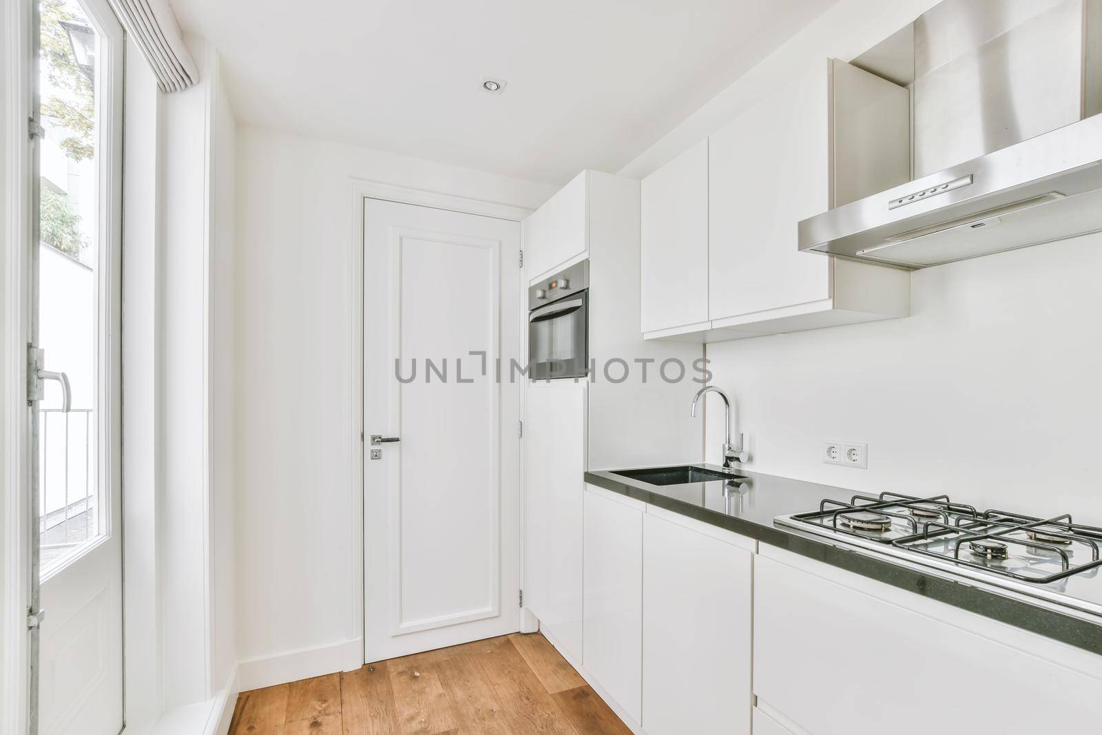 Small cozy kitchen design in luxury house