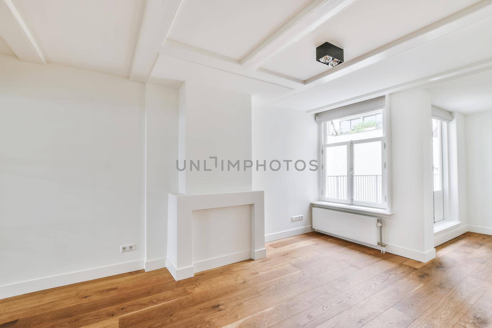 Interior design of lovely bright cozy apartment