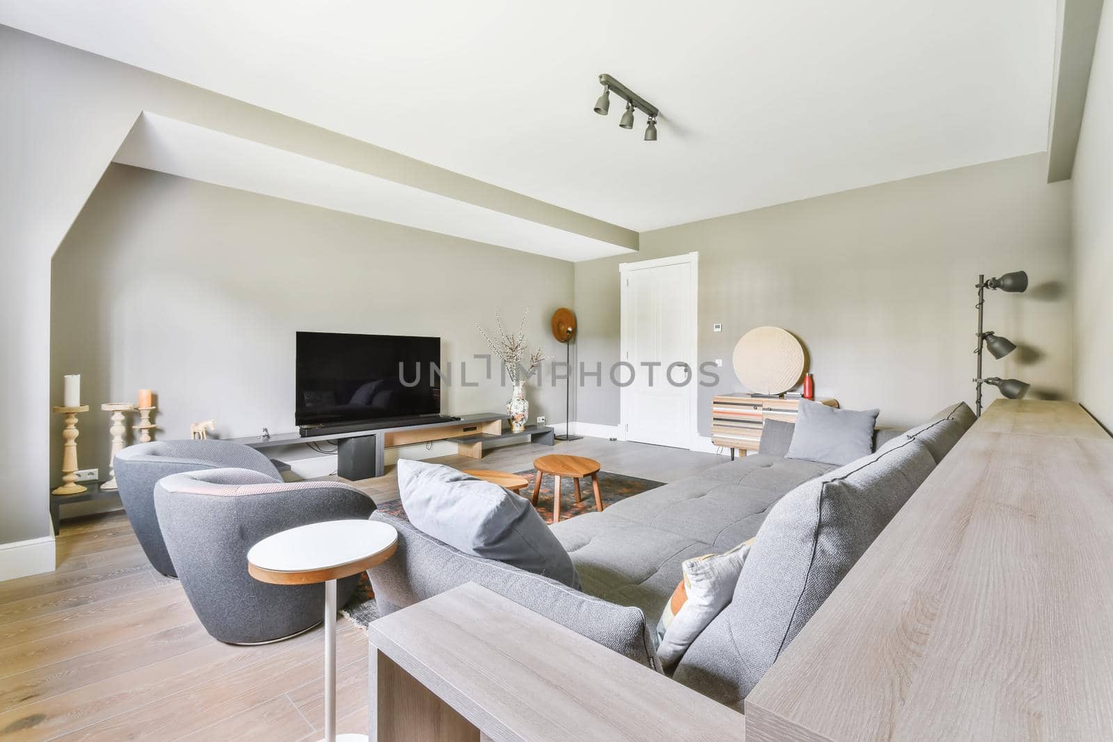 Stunning living room with plush comfy and plush sofas