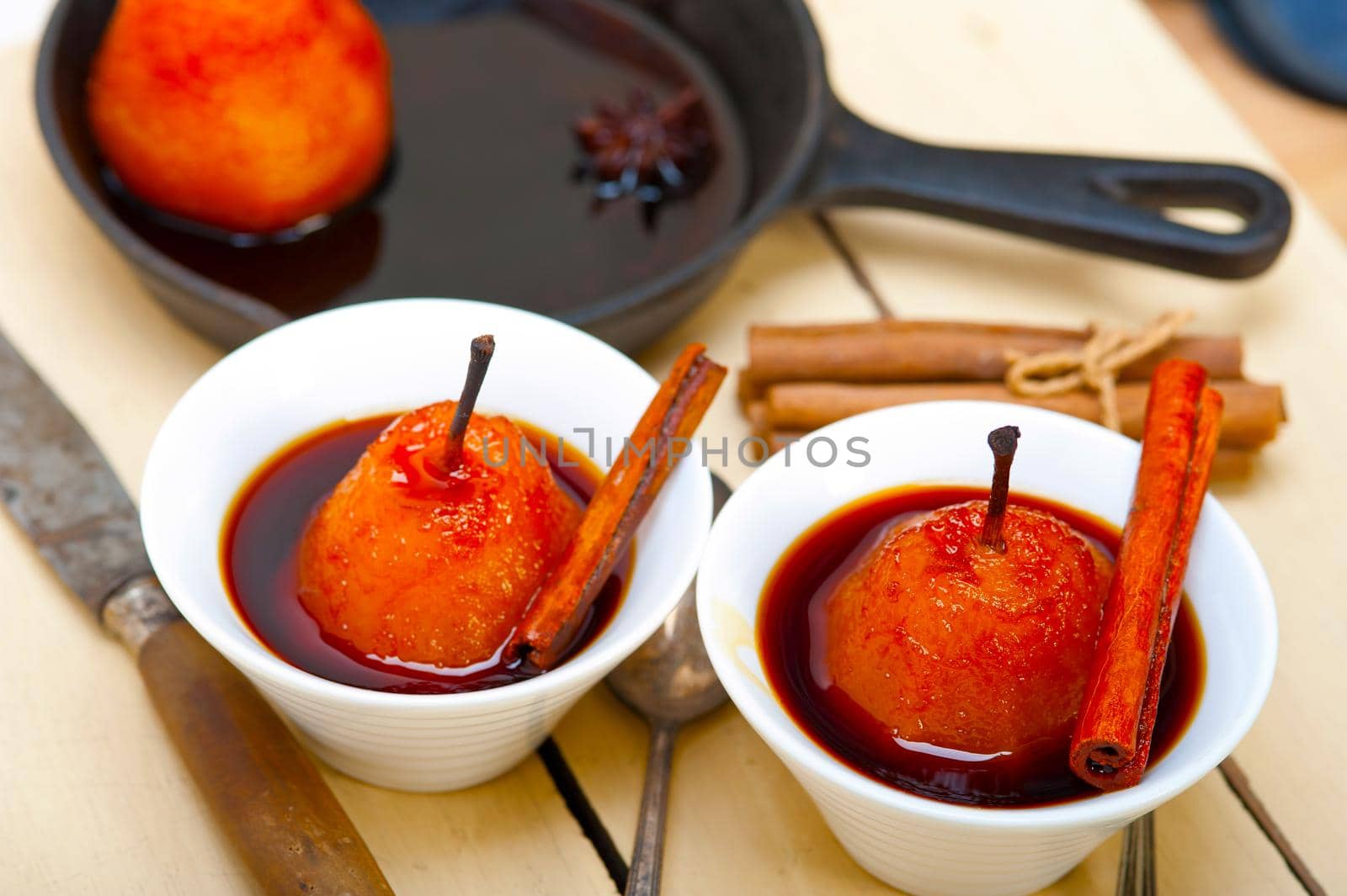 poached pears delicious home made recipe  by keko64