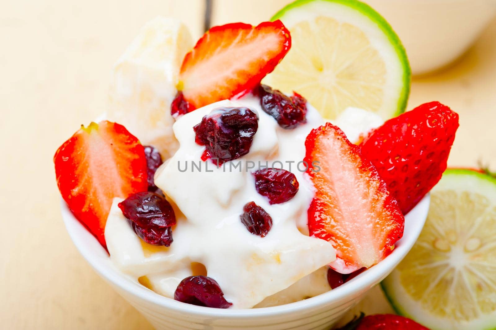 fruit and yogurt salad healthy breakfast by keko64