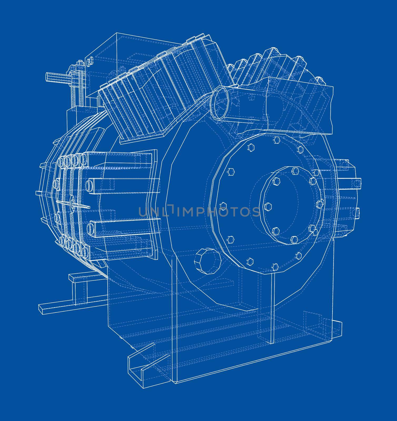 Air conditioning compressor by cherezoff