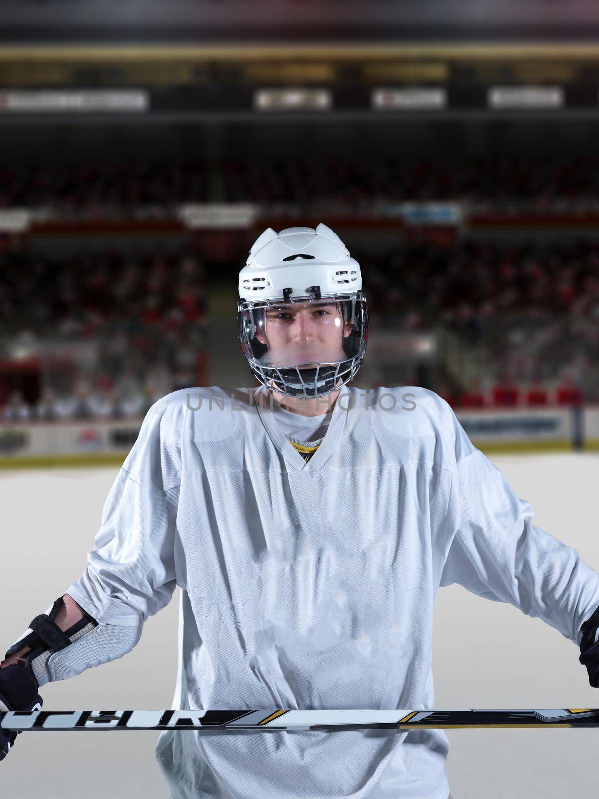hockey player portrait by dotshock